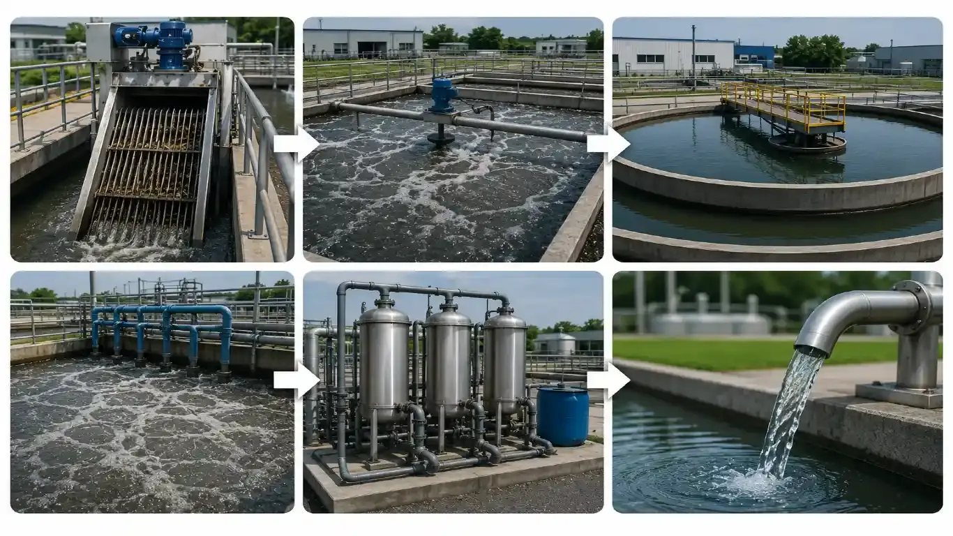 Key Stages of Industrial Wastewater Treatment