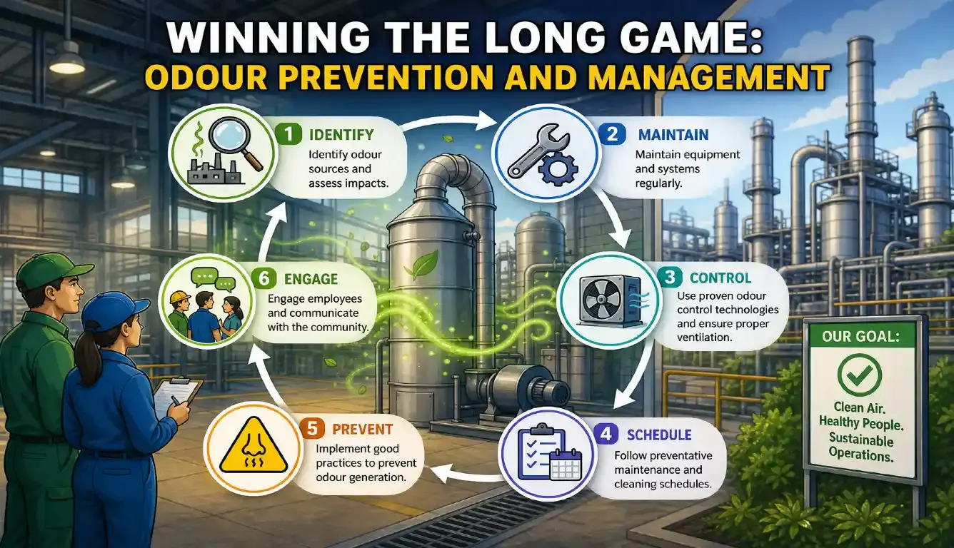Top 8 Practical Tips for Managing Industrial Odours